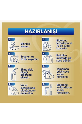 Bebelac Gold 1 Bebek Sütü 0-6 Ay 800 G x 3 Adet 2400 G