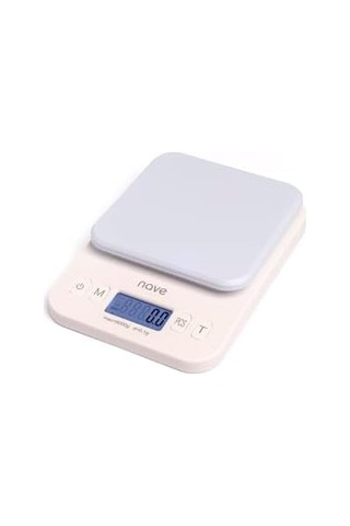 Nave Dijital Mutfak Tartısı, 6kg/0.1g Lcd Ekranlı Yüksek Hassasiyetli Gıda Ölçeği, Çoklu Ünite G/oz/ml/lb , Pille Çalışır - Kuaför Salonu İçin Pişirme, Pişirme Ve Ağırlık Kontrolü Renk Ölçeği İçin Açık Bej 45599765