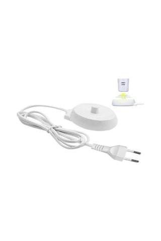 Besthome1 Beyaz Şarjlı Diş Fırçası - 10x6x6cm, 62g, Avrupa Standartı