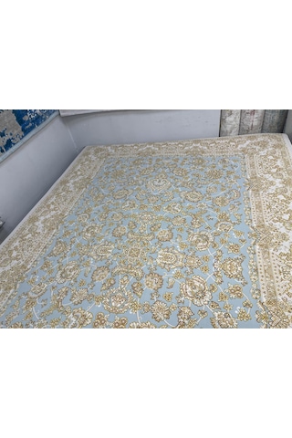 Armis Halı Semerkant 496c 200 X 290 Salon Halısı Gri - Krem - Mavi