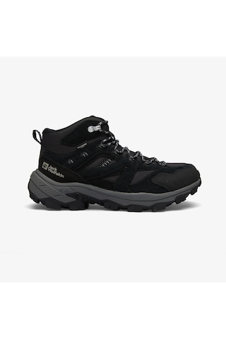 Jack Wolfskin Vojo Tour Texapore Mid Su Geçirmez Erkek Siyah Bot Düz A62072 2800284