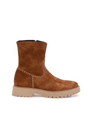 U.S. Polo Assn. Kadın Taba Süet Bot 50314421-VR099