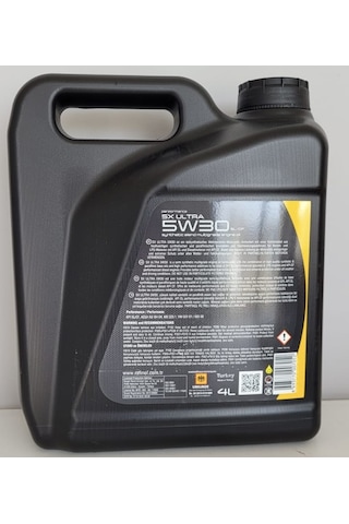 Rafinol Sx Ultra 5W-30 Motor Yağı 4 L