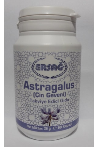 Ersağ Astragalus Gıda Takviyesi. Çin Geveni