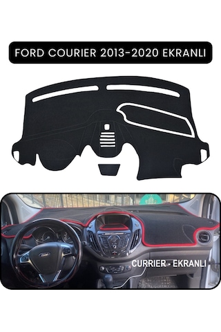 Ford Courier 2013-2020 Ekranlıtorpido Koruma Halısı Siyah Kenar Ford Courier 2013-2020 Ekranlıtorpido Koruma Halısı Siyah Kenar