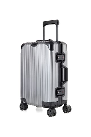 Verage Unisex Kabin Boy Valiz V. 5250-1 Gümüş