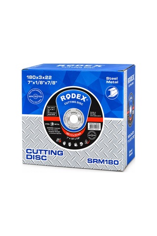 Metal Kesici Disk 180x3x22mm For Metal 5705