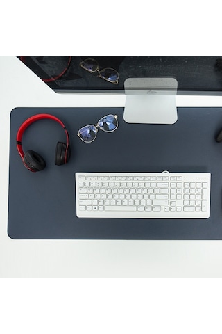 More TR Ally Su Geçirmez Deri Mouse Pad 80*40 Cm - lacivert