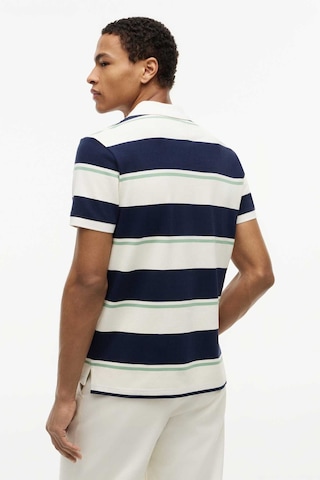 Tommy Hilfiger Varıed Roadmap Strıpe Reg Polo Erkek Mavi T-shirt - Mw0mw44325