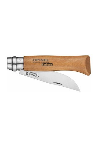 Opinel No 8 Kayın Saplı Karbon Çelik Kamp Çakı Çok Renkli