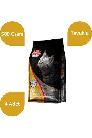 Energy Tavuklu Yetişkin Kedi Maması 4 x 500 G