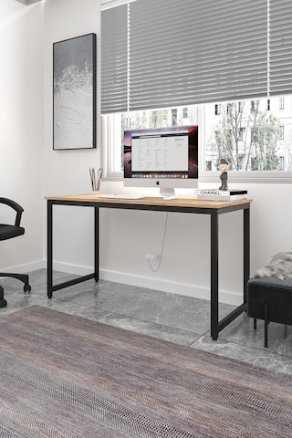 Çalışma Bilgisayar Masası Ofis Masası 60 X 140 Cm - Atlantik Çam