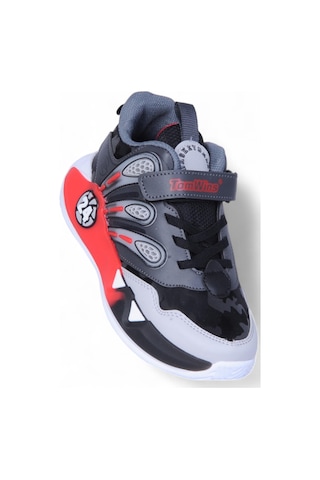 Tomwins 005 Buz-syh Erkek Çocuk Spor Ayakkabı Siyah