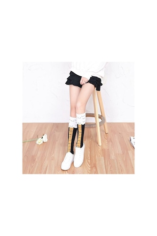 Socks Stores Erkek Çorap Uzun Dizaltı Corap Kadın Havlu Renkli Desenli Çoraplar Çok Renkli