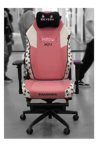 Exvega Pandora Ayak Uzatmalı Masajlı Profesyonel Yönetici Ve Çalışma Koltuğu