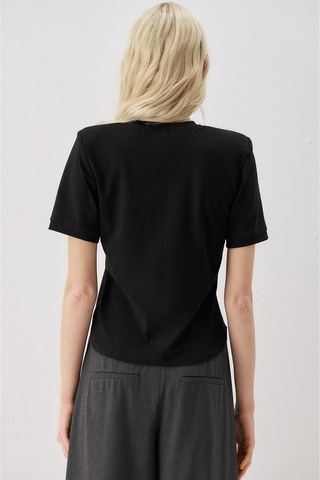 Sagaza Studio Ss6180 Kısa Kol T-shirt SIYAH