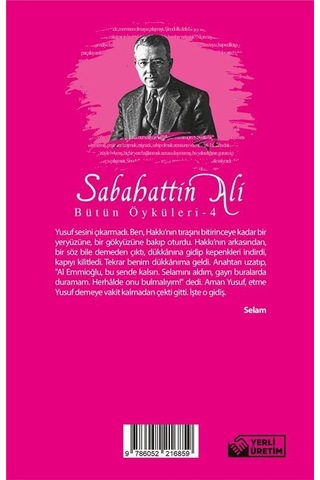Sabahattin Ali Bütün Öyküleri 4 - Sabahattin Ali - Aperatif Kitap
