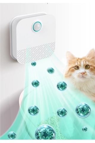 Akıllı Evcil Hayvan Koku Arıtma Cihazı Usb Şarjlı Deodorant Ve Sterilizasyon Özellikli