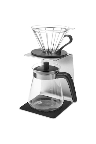 Karaca Brewy Coffee Standlı Borosilikat Cam Kahve Demleme Seti 600 ml