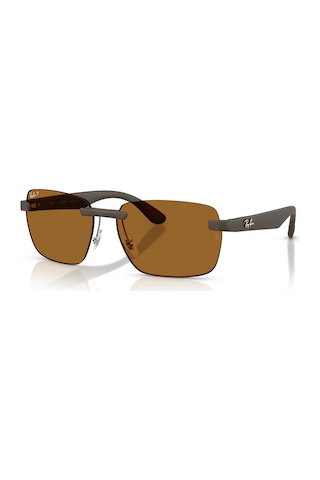 Ray-ban Rb4470ch 6124bb 59 Polarize Unisex Güneş Gözlüğü Kahverengi