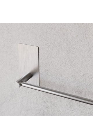 Zift Unique Paslanmaz Çelik Havlu Askılığı / Havluluk - Yapışkanlı Sistem - Altomonte 50cm Tam Havlu Ölçüsü Diğer