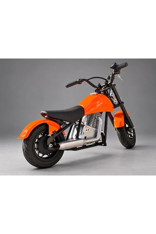 Elektrıklı Mini Chopper 36v 180w 3 Vites 12 Jant 5-9 Yaş Arası Uygundur Turuncu