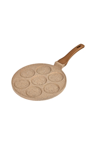 Döküm Pancake Tavası - Kahverengi
