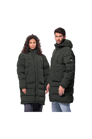 Jack Wolfskin Dellbrueck Long Jkt Unisex Outdoor Montu 1207551-6502 Siyah