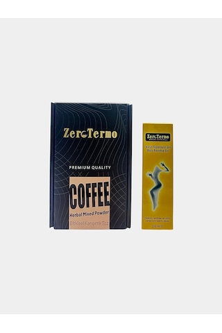 Coffee Bitkisel Kahve Karışımı Vücut Sıkılaştırıcı Bitkisel Bakım Jeli Filtre