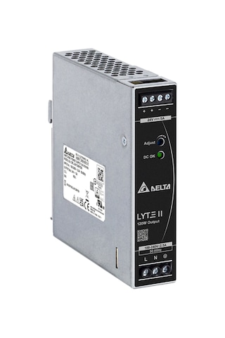 Delta DRL-24V120W1EN 120W 24 VCD 5A Ray Tİpi Güç Kaynağı