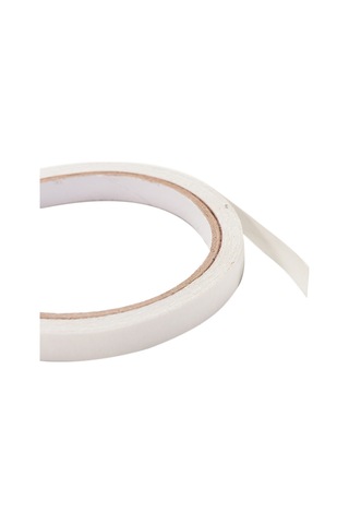 Springsun 5 Adet Beyaz 10mm Çift Taraflı Bant - Güçlü Yapışkanlı, Ofis/ev/dıy İçin İdeal