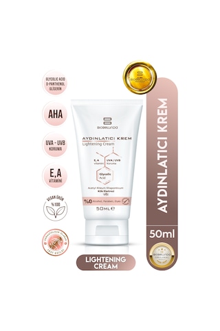 Doğal Aydınlatıcı Yüz Bakım Krem 50ml