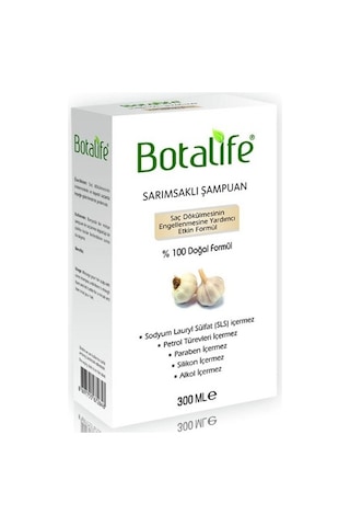 Botalife Parabensiz Sarımsaklı Şampuanı 300 ML