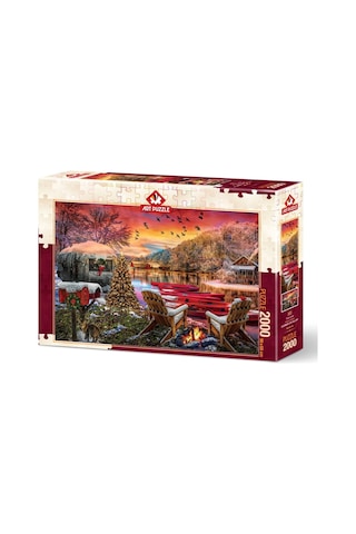 Art Puzzle 2000  Parça Karavan Kampı 5472