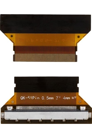Lcd Panel Flexi Repair Kart 51p-27.4cs01 0.5 Mm 51p 27.4 K4.3 LG Uyumlu Sharp Qk0818b