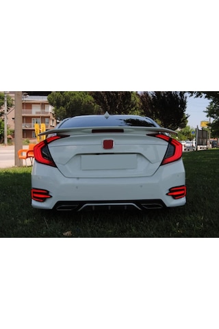 Autogp Honda Civic Fc5 Uyumlu Arka Sis E Dizayn