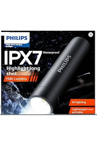 Philips Sfl2202 El Feneri L12x Siyah