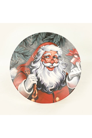 Keramika Noel Baba Servis Tabağı 26 Cm - 17979