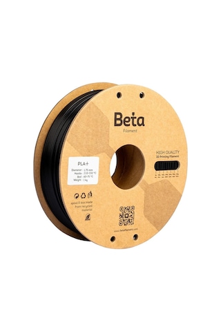 Beta Pla+ Fılament Black-1.75mm