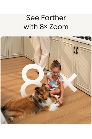Eufy Security İç Mekan Kamerası S350, Çift Kamera, 4k Uhd Çözünürlüklü
