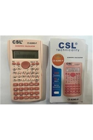 Csl Cs-82ms-p Pembe Fonksiyonel Hesap Makinesi Kdo Diğer