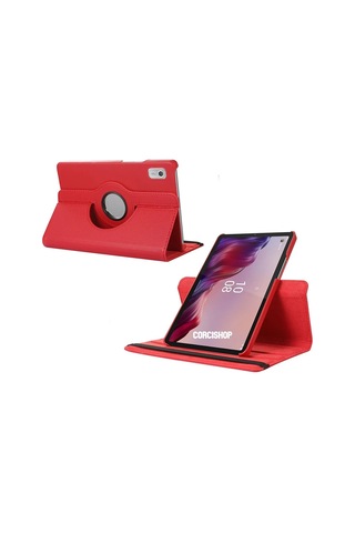 Lenovo Tab M9 Tb310fu Zac30136tr Modeli İle Uyumlu 360 Dönerli Tablet Kılıfı + Kalem Arka Kapak