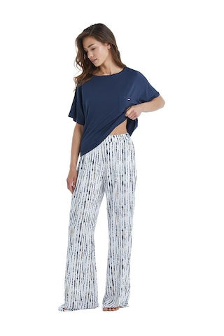 Blackspade Kadın Kısa Kol Lacivert Lenzing Micro Modal Pijama Takımı C2t7n3o15 001