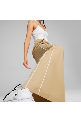 Puma T7 Kadın Relaxed Track Pantolon 624216 83 Bej