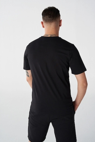 Hummel T-ıc Ico Regular Erkek Siyah Yuvarlak Yaka Tişört 911865-2001