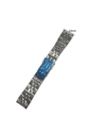 Breitling Modeli 24mm Çelik Saat Kordonu