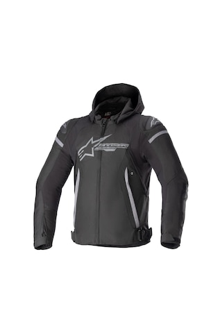 Alpinestars Zaca Korumalı Motosiklet Montu Siyah Gri