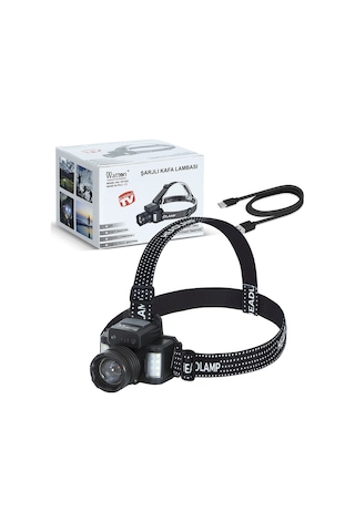 Sensörlü Cree Tg Led Şarjlı Kafa Lambası Wt-625