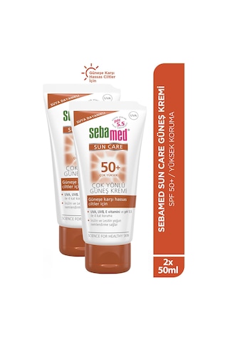 Sebamed Sun Care Çok Yönlü Güneş Kremi Spf50 50 Ml 2 Adet