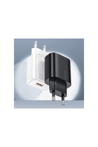 Kuulaa Usb Qc3.0 18w Hızlı Şarj Cihazı Şarj Aleti Al-33402,beyaz